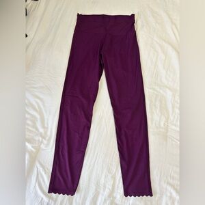 JoyLab Scalloped Purple Leggings